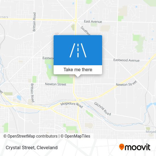 Mapa de Crystal Street