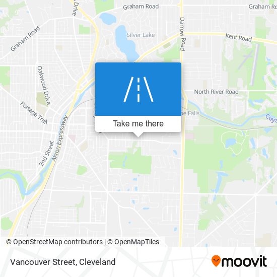 Vancouver Street map