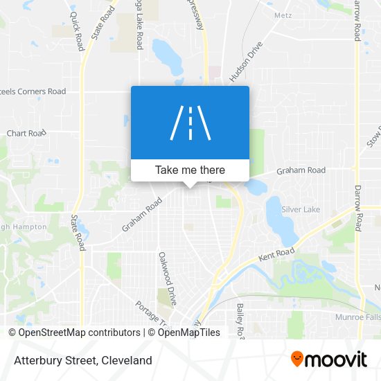 Atterbury Street map