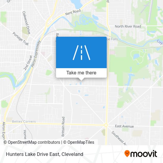 Mapa de Hunters Lake Drive East