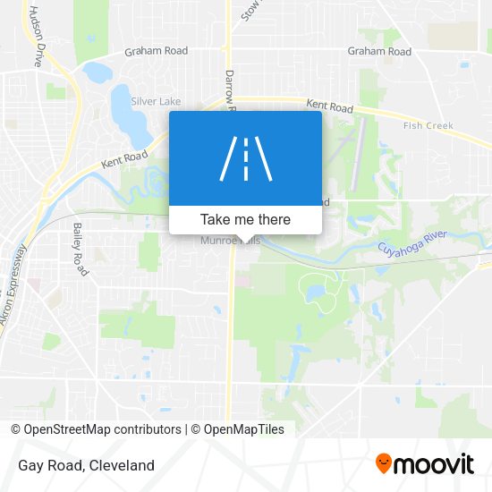 Mapa de Gay Road