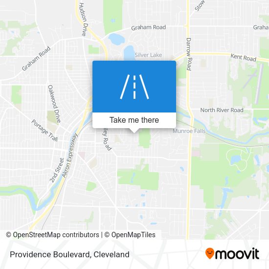 Providence Boulevard map