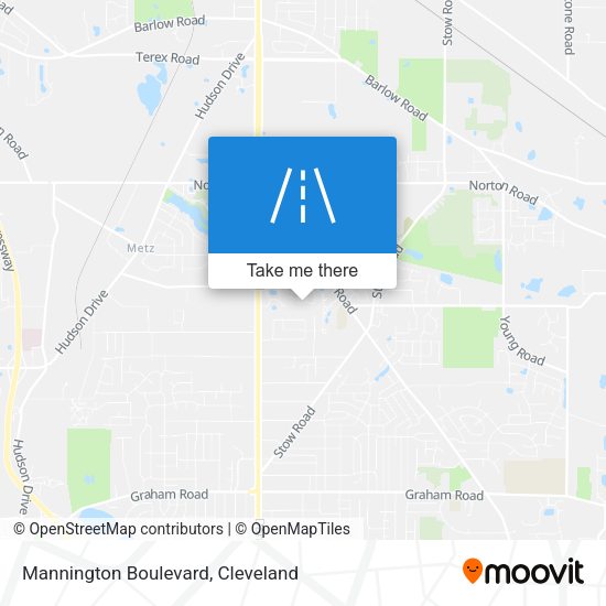 Mapa de Mannington Boulevard