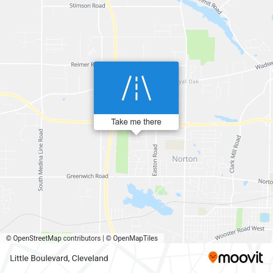 Little Boulevard map