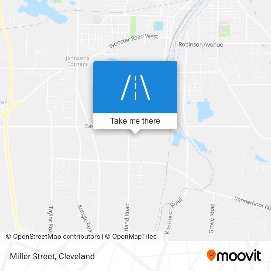 Mapa de Miller Street