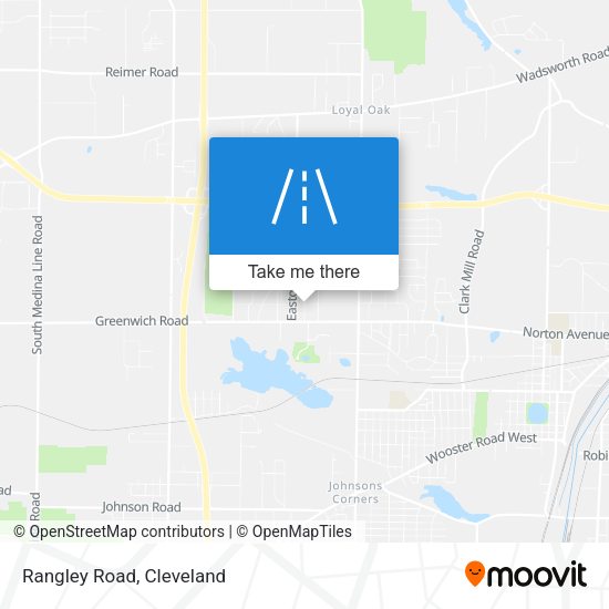 Mapa de Rangley Road