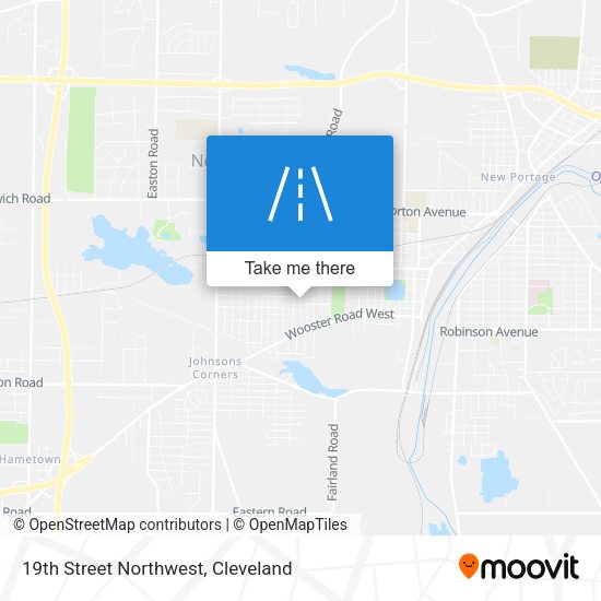 19th Street Northwest map
