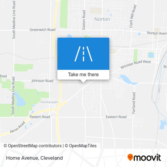 Mapa de Home Avenue