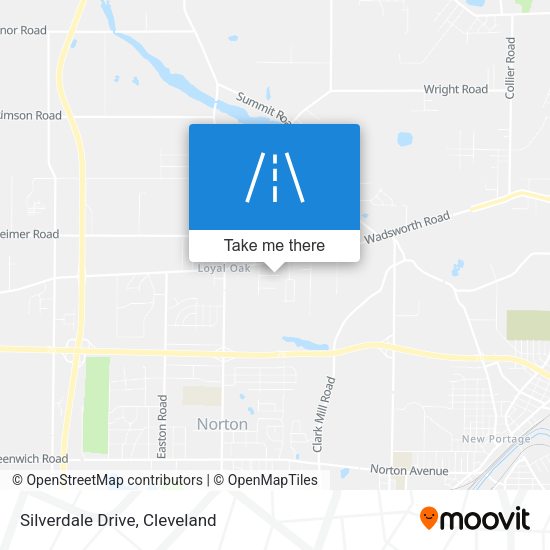 Silverdale Drive map