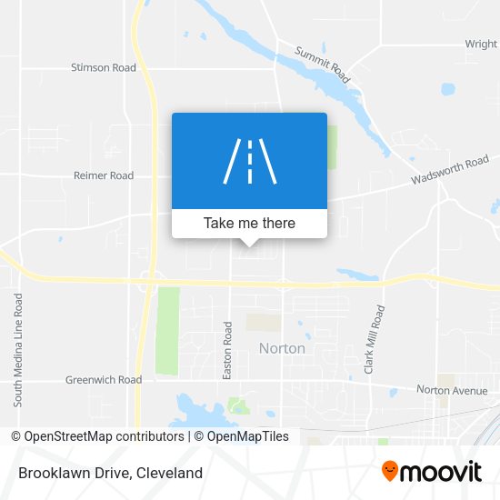 Mapa de Brooklawn Drive