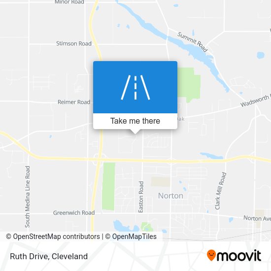 Ruth Drive map