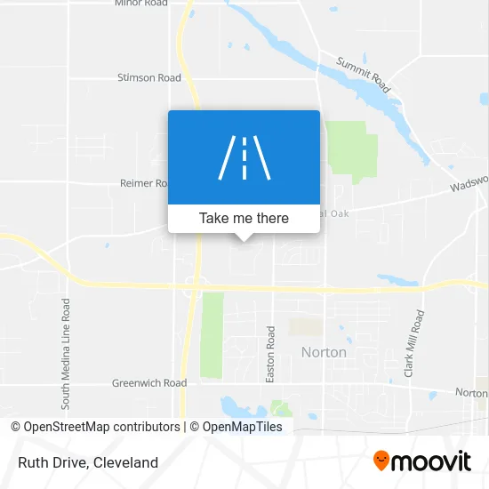 Ruth Drive map
