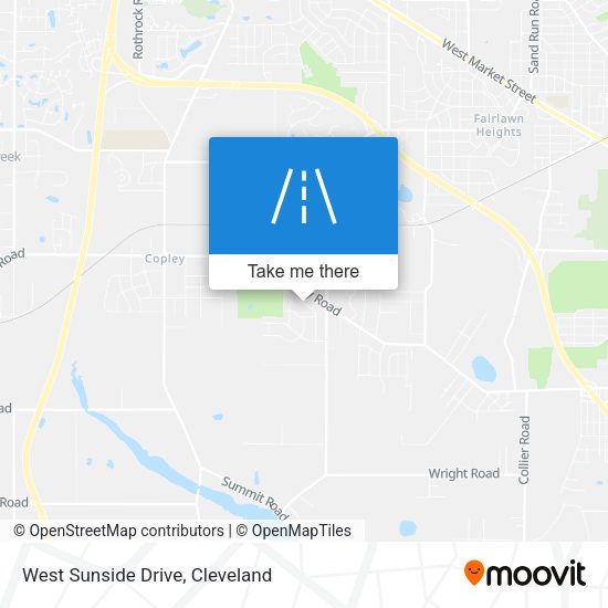 Mapa de West Sunside Drive