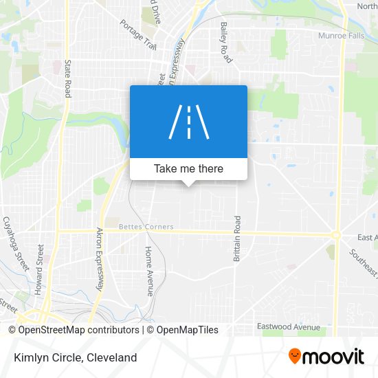 Mapa de Kimlyn Circle