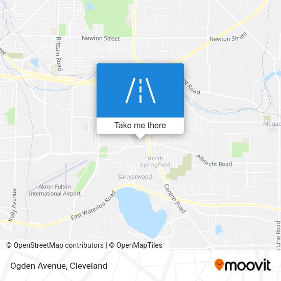Mapa de Ogden Avenue