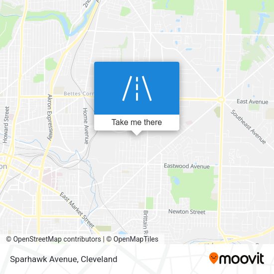 Mapa de Sparhawk Avenue
