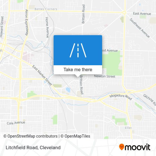 Mapa de Litchfield Road