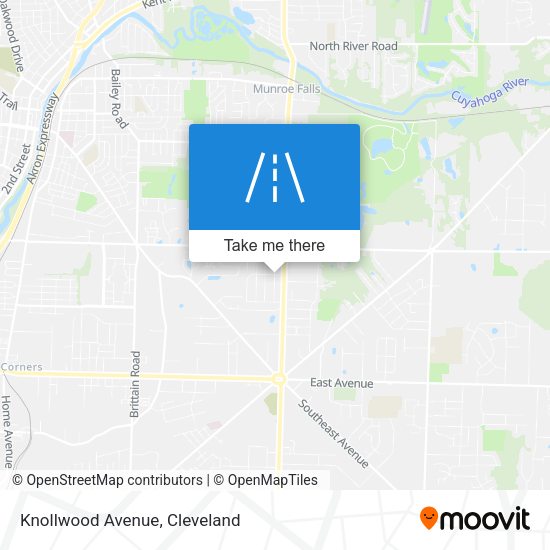 Knollwood Avenue map