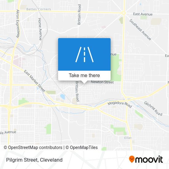 Mapa de Pilgrim Street