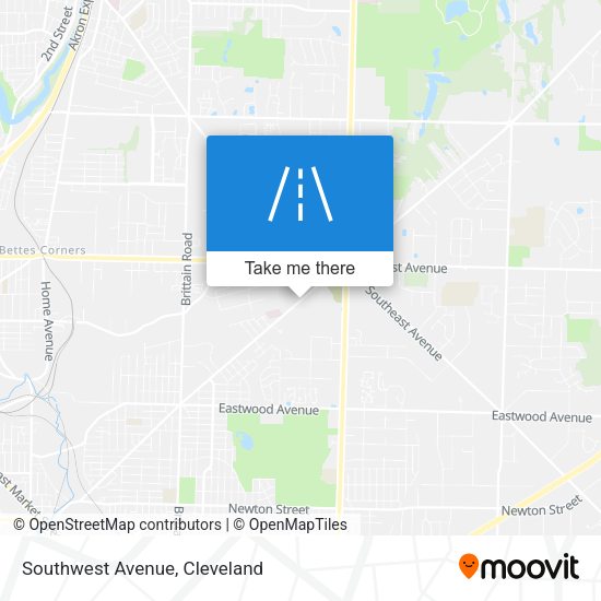 Mapa de Southwest Avenue