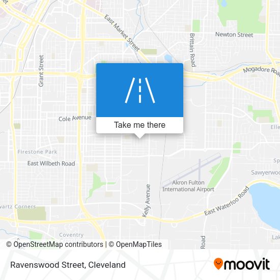 Mapa de Ravenswood Street