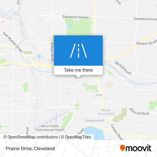 Mapa de Prairie Drive