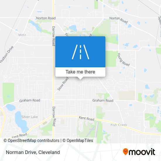 Norman Drive map