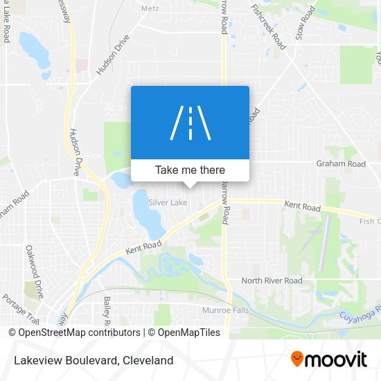 Mapa de Lakeview Boulevard