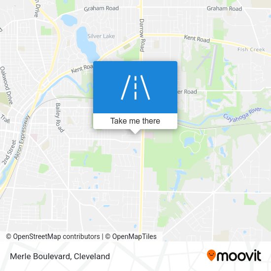 Mapa de Merle Boulevard