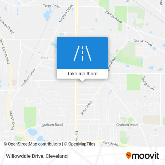 Willowdale Drive map