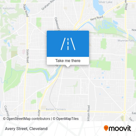 Mapa de Avery Street