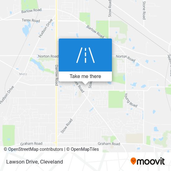 Mapa de Lawson Drive