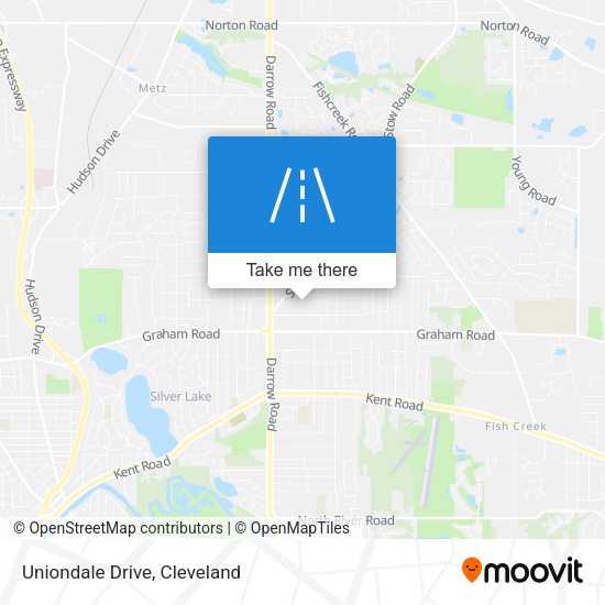 Mapa de Uniondale Drive