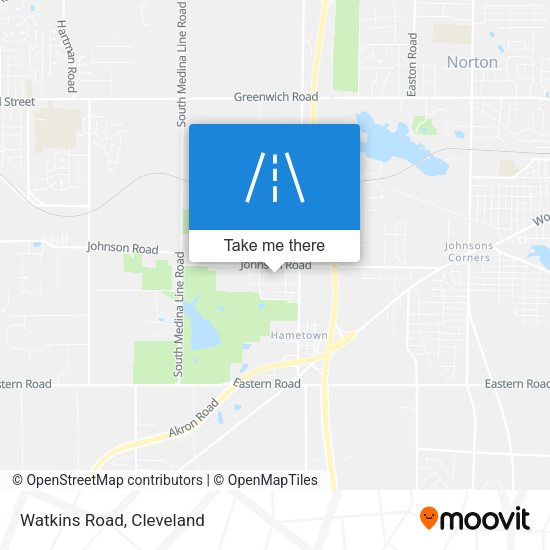 Mapa de Watkins Road
