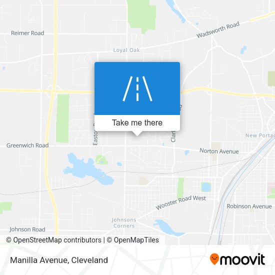 Mapa de Manilla Avenue