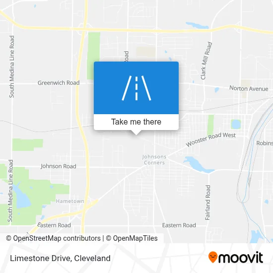 Limestone Drive map