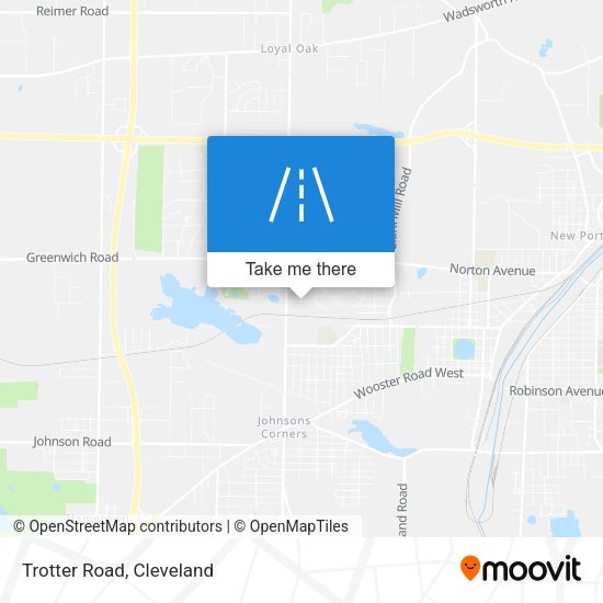 Mapa de Trotter Road
