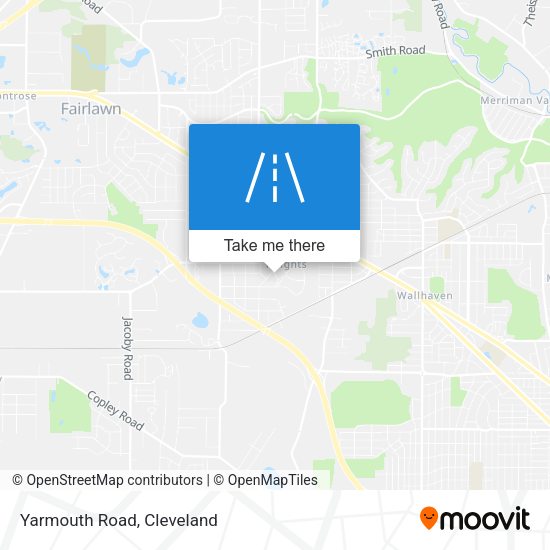 Mapa de Yarmouth Road