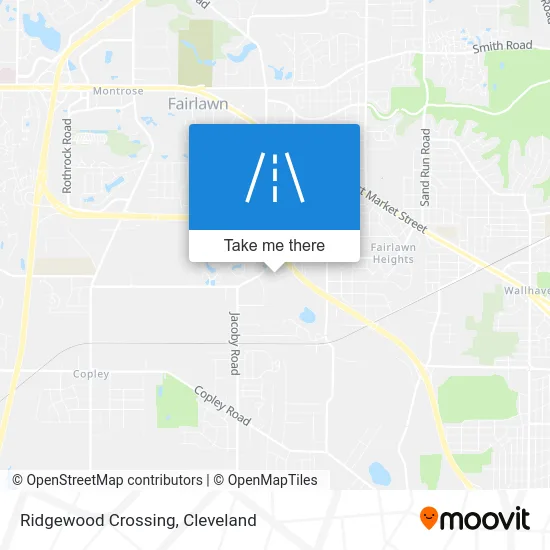 Ridgewood Crossing map