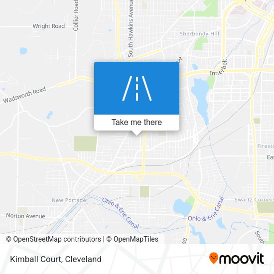 Mapa de Kimball Court