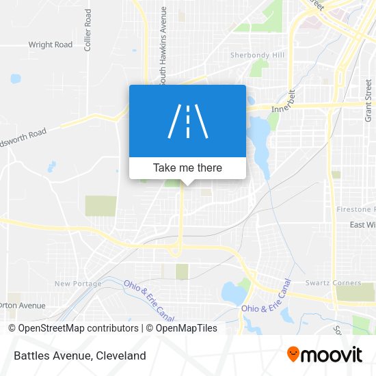 Mapa de Battles Avenue