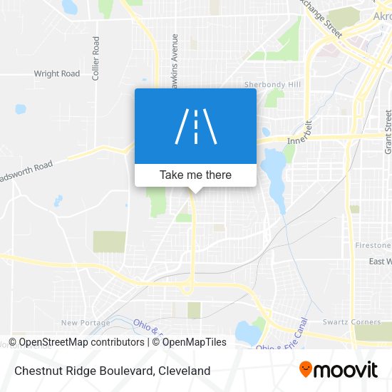 Mapa de Chestnut Ridge Boulevard