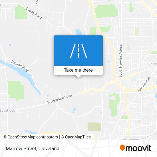 Mapa de Marrow Street