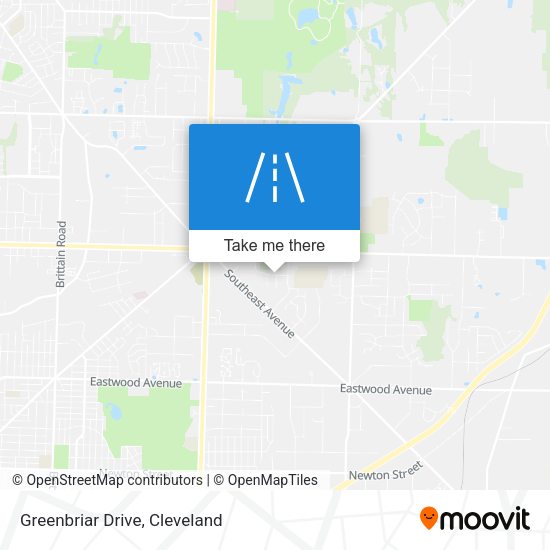 Mapa de Greenbriar Drive