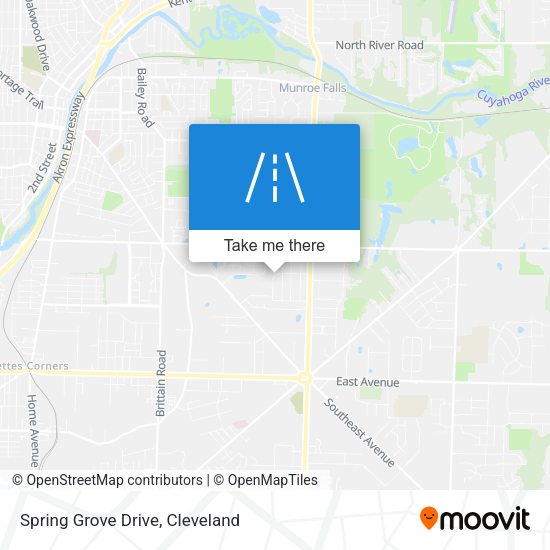 Spring Grove Drive map