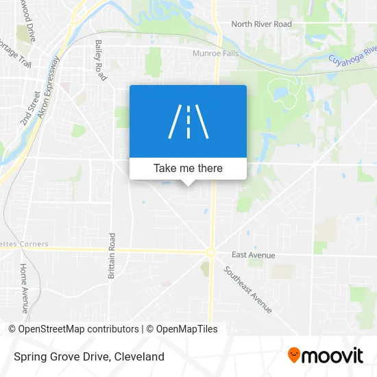Spring Grove Drive map