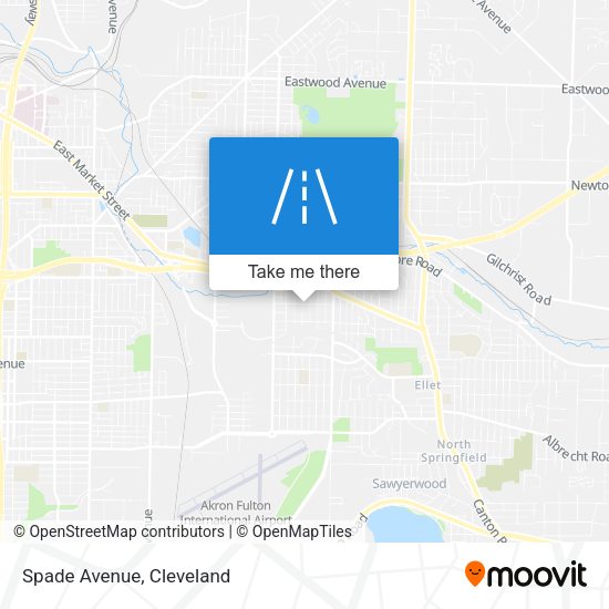 Mapa de Spade Avenue
