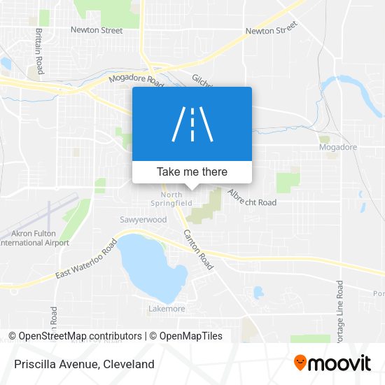 Mapa de Priscilla Avenue