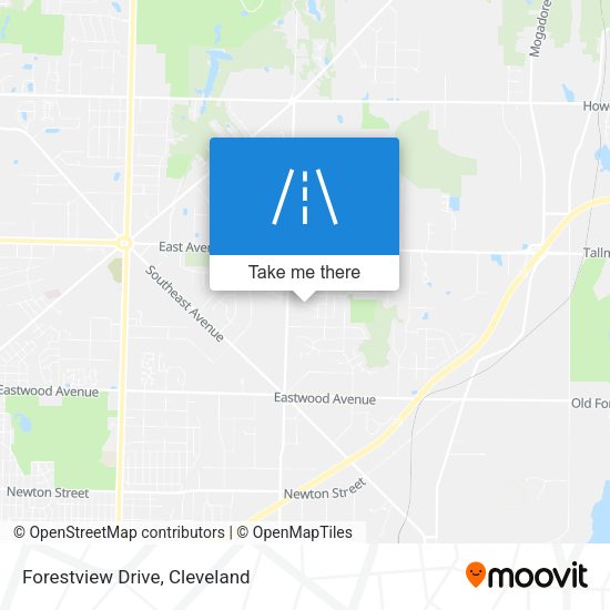 Mapa de Forestview Drive