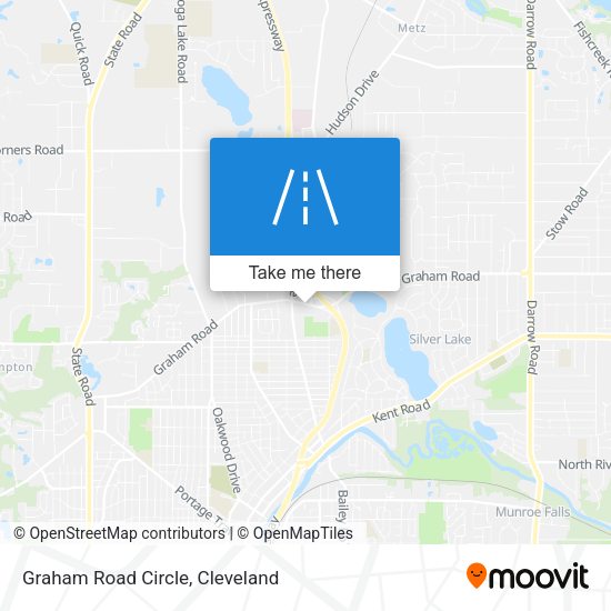 Graham Road Circle map